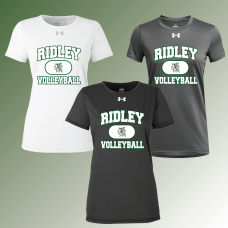 Ridley Volleyball Ladies Under Armour Tee